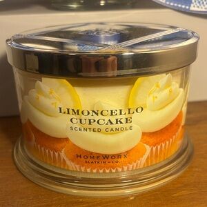 HomeWorx Limoncello Cupcake Candle